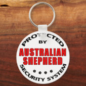 オーストラリアの羊飼い証券 キーホルダー (正面)