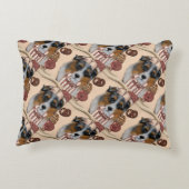 オーストラリアの羊飼い アクセントクッション (裏面)