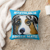 オーストラリアの羊飼い クッション (ブランケット)