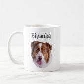 オーストラリアの羊飼い コーヒーマグカップ (左)