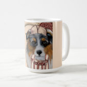 オーストラリアの羊飼い コーヒーマグカップ (正面右)