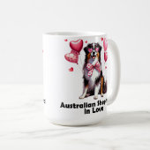 オーストラリアの羊飼い コーヒーマグカップ (正面右)