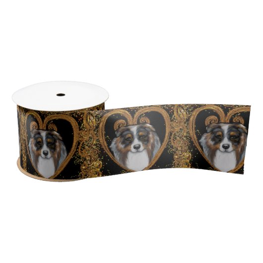 オーストラリアの羊飼い サテンリボン (リール)