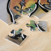 オーストラリアの羊飼い ジグソーパズル (側面)