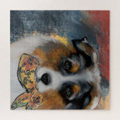 オーストラリアの羊飼い ジグソーパズル (横)