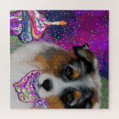 オーストラリアの羊飼い ジグソーパズル (横)