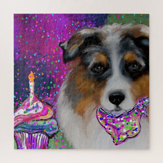 オーストラリアの羊飼い ジグソーパズル (縦)