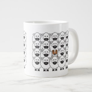 オーストラリアの羊飼い ジャンボコーヒーマグカップ