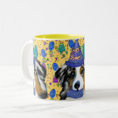 オーストラリアの羊飼い ツートーンマグカップ (正面左)