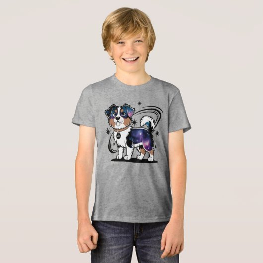 オーストラリアの羊飼い トライブレンドTシャツ (正面全面)