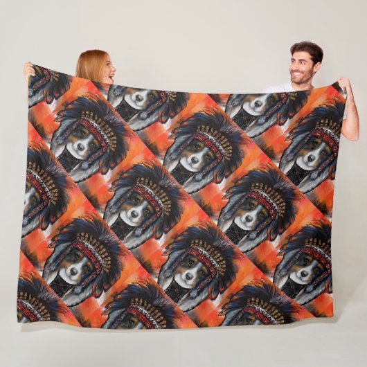 オーストラリアの羊飼い フリースブランケット (インサイチュ)