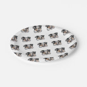 オーストラリアの羊飼い ペーパープレート (アングル)