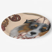 オーストラリアの羊飼い ペーパープレート (アングル)