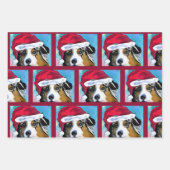 オーストラリアの羊飼い ラッピングペーパーシート (正面)