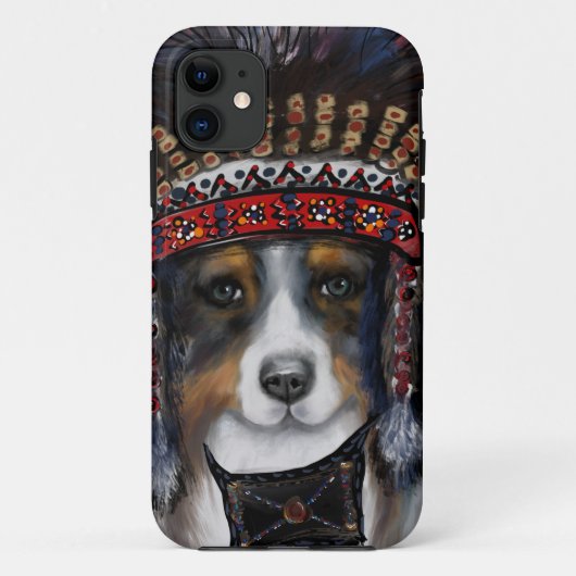 オーストラリアの羊飼い Case-Mate iPhoneケース (裏面)