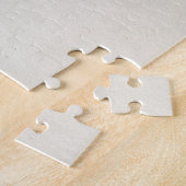 オーストラリアの羊飼い- Merleの青い水彩画 ジグソーパズル (側面)