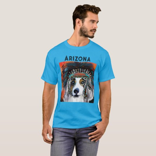 オーストラリアの羊飼い Tシャツ (正面フル)
