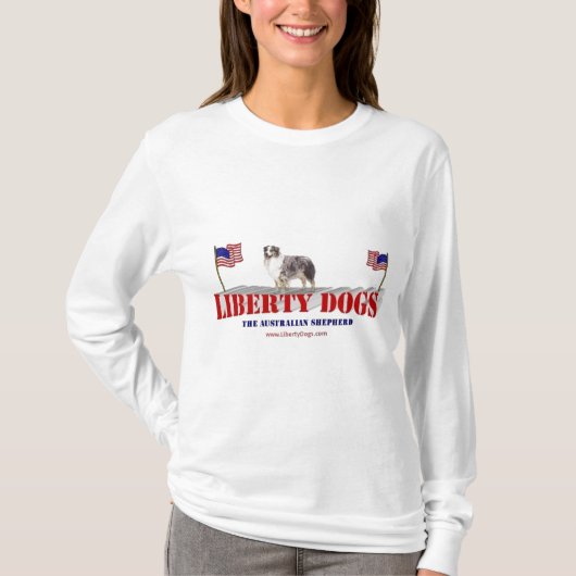 オーストラリアの羊飼い Tシャツ (正面)