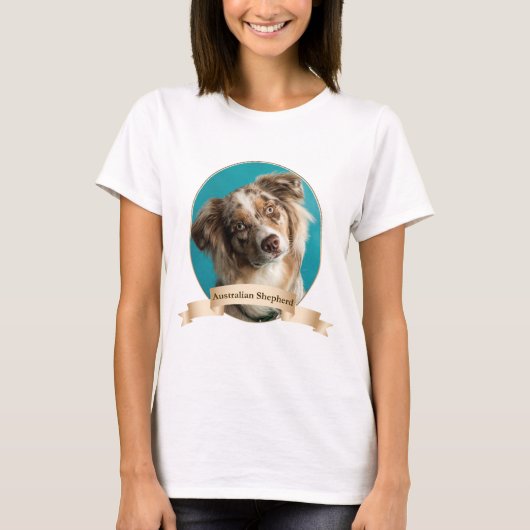 オーストラリアの羊飼い Tシャツ (正面)