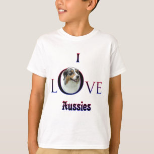 オーストラリアの羊飼いI愛 Tシャツ