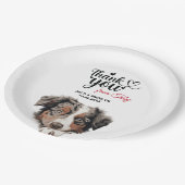 オーストラリアの羊飼結婚いのカクテル ペーパープレート (アングル)