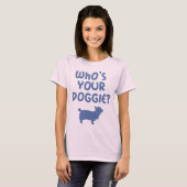 オーストラリアの膚触りがよいテリア Tシャツ (正面フル)