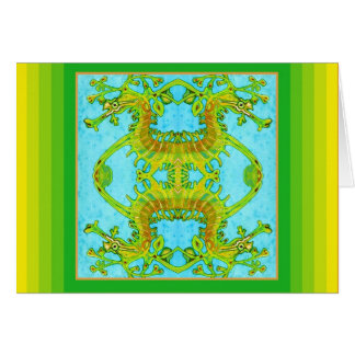 オーストラリアの葉が多い海ドラゴン