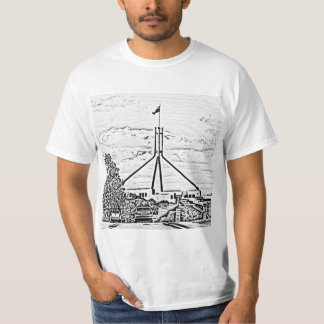 オーストラリアの議会-キャンベラ Tシャツ