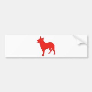 オーストラリアの赤いHeeler バンパーステッカー