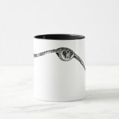 オーストラリアの趣味か小さい《鳥》ハヤブサ マグカップ (中央)