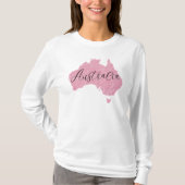 オーストラリアの輝く色の国 Tシャツ (正面)
