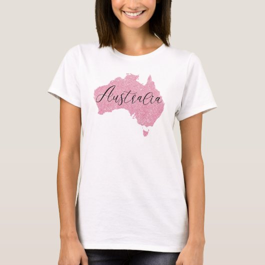 オーストラリアの輝く色の国 Tシャツ (正面)