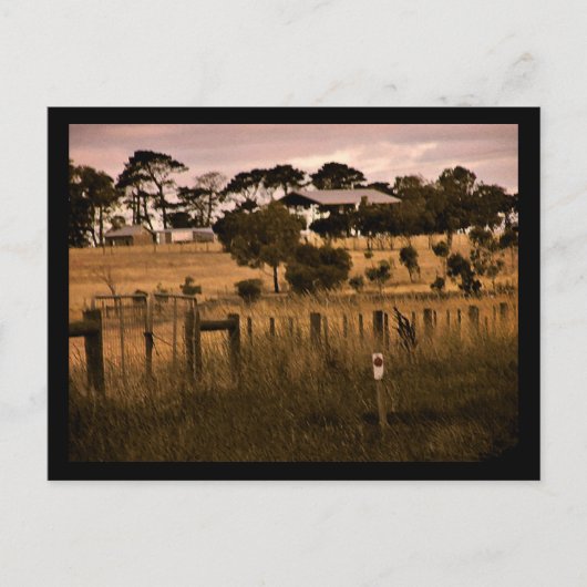 オーストラリアの道端はがき ポストカード (正面)