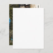 オーストラリアの郊外に捨てられた錆びた古いトラック。 ポストカード (正面/裏面)