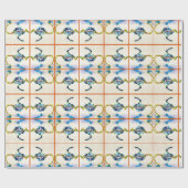 オーストラリアの都市スカイライン旅行ラブウォーター色 ラッピングペーパー (フラット)