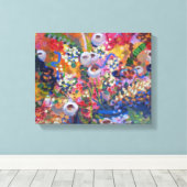 オーストラリアの野生の花 キャンバスプリント (インサイチュ (ウッドフロア))