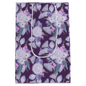 オーストラリアの野生の花 ミディアムペーパーバッグ (裏面)