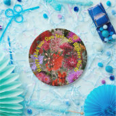 オーストラリアの野生の花 小 7インチ ペーパープレート (パーティー)