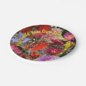 オーストラリアの野生の花 小 7インチ ペーパープレート (アングル)