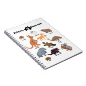 オーストラリアの野生動物 ノートブック (右側)