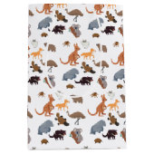 オーストラリアの野生動物 ミディアムペーパーバッグ (正面)