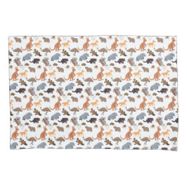 オーストラリアの野生動物 枕カバー