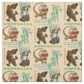 オーストラリアの野生生物 ファブリック (見本)