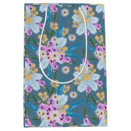 オーストラリアの野草夏 ミディアムペーパーバッグ