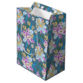オーストラリアの野草夏 ミディアムペーパーバッグ (裏面アングル)