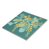 オーストラリアの銀のガラガラがセラミックのタイルを咲かせる タイル (側面)