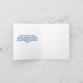 オーストラリアの降誕祭 カード (内部)