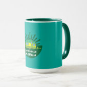 オーストラリアの隊商 | Aussie Caravaner |キャンプT マグカップ (正面右)