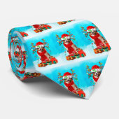 オーストラリアの雪の羊飼いでクリスマスの贈り物 ネクタイ (ロール)