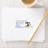 オーストラリアの青いギンガムの羊飼い3 ラベル (インサイチュ)